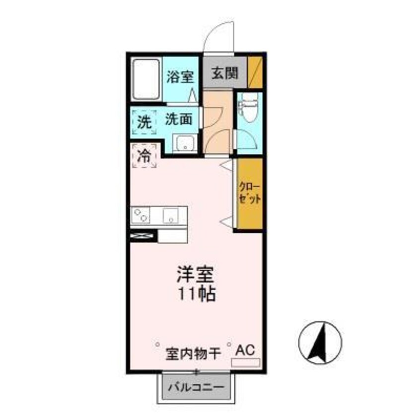 間取図 セジュールシャイン
