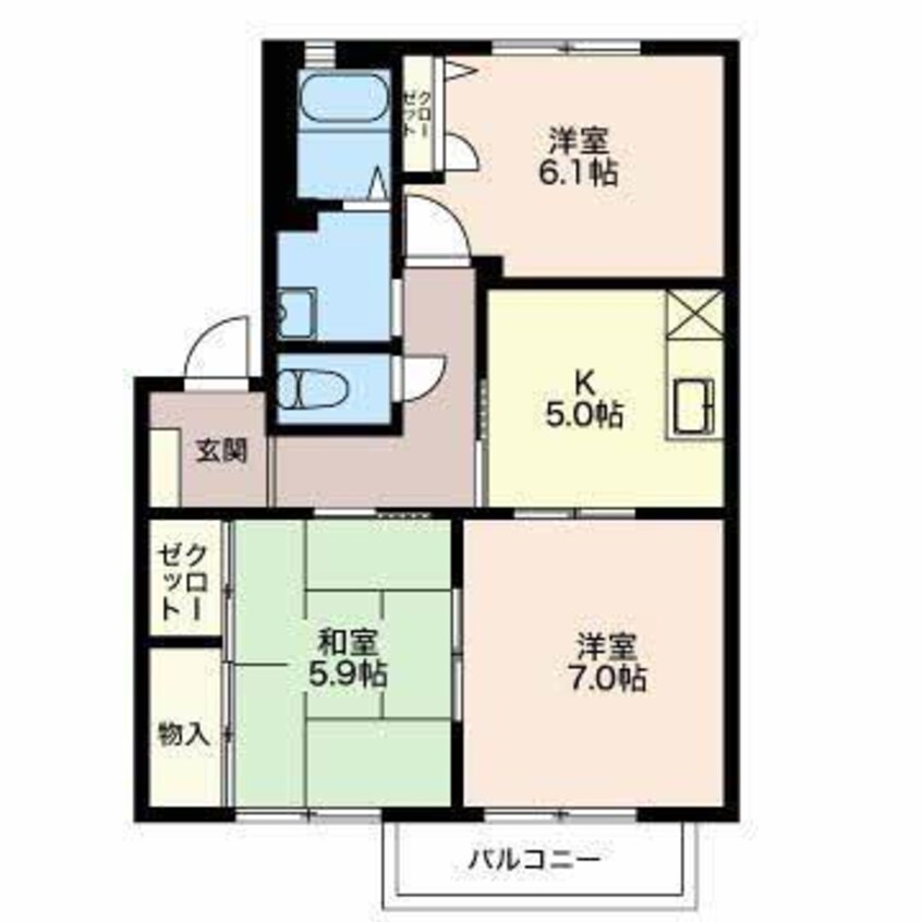 間取図 サンパティーク