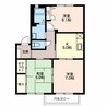 サンパティーク 3Kの間取り