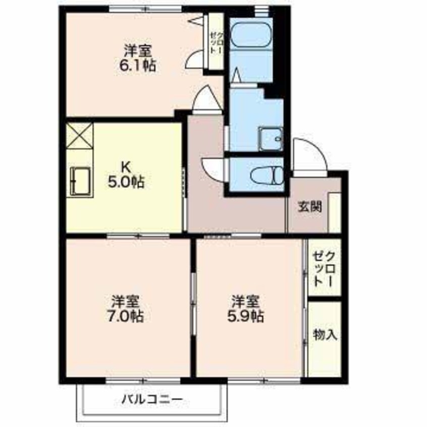 間取図 サンパティーク