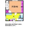 小針南台ハイツ 1Kの間取り