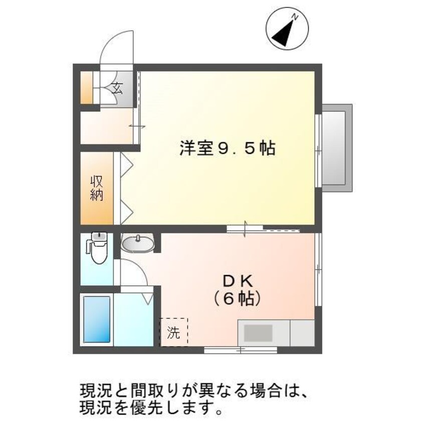 間取図 シュペルノーヴァ　Ａ棟