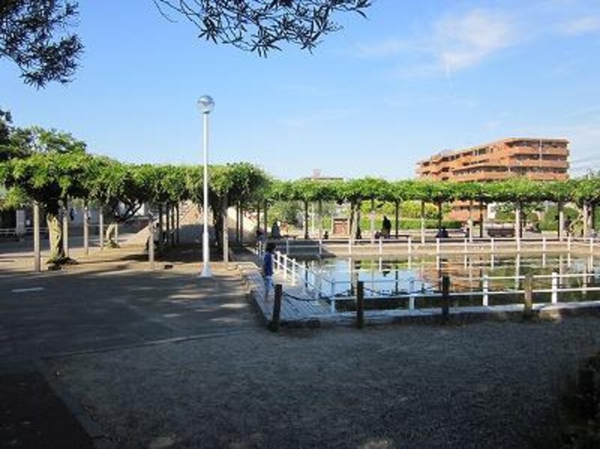 青山水道遊園(公園)まで553m シュペルノーヴァ　Ａ棟