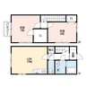 クレアール 2LDKの間取り