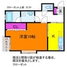 Ｕ・Ｉ平島 1Kの間取り