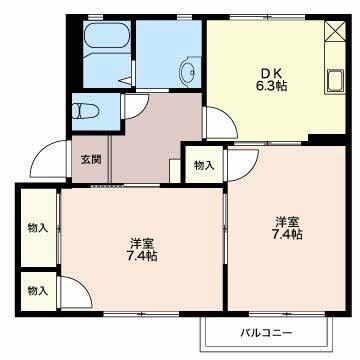 間取り図 グリーンベールＭＡＥＤＡ