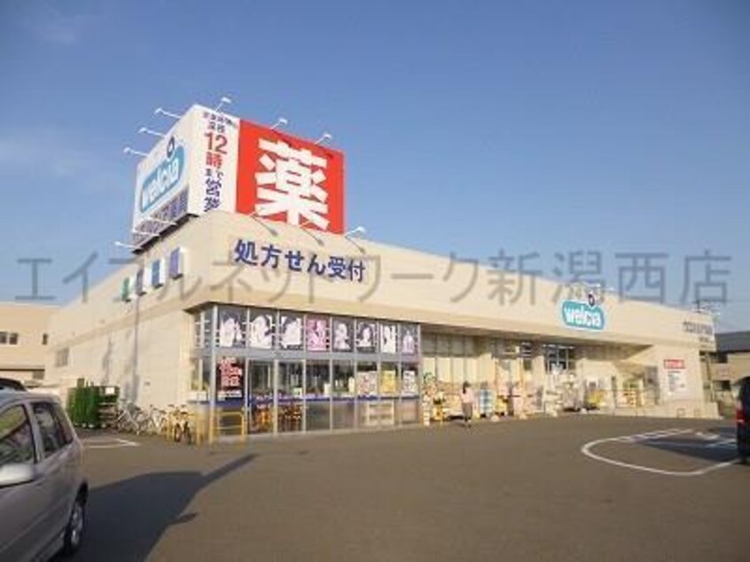 ウエルシア新潟大学前店(ドラッグストア)まで580m グリーンベールＭＡＥＤＡ