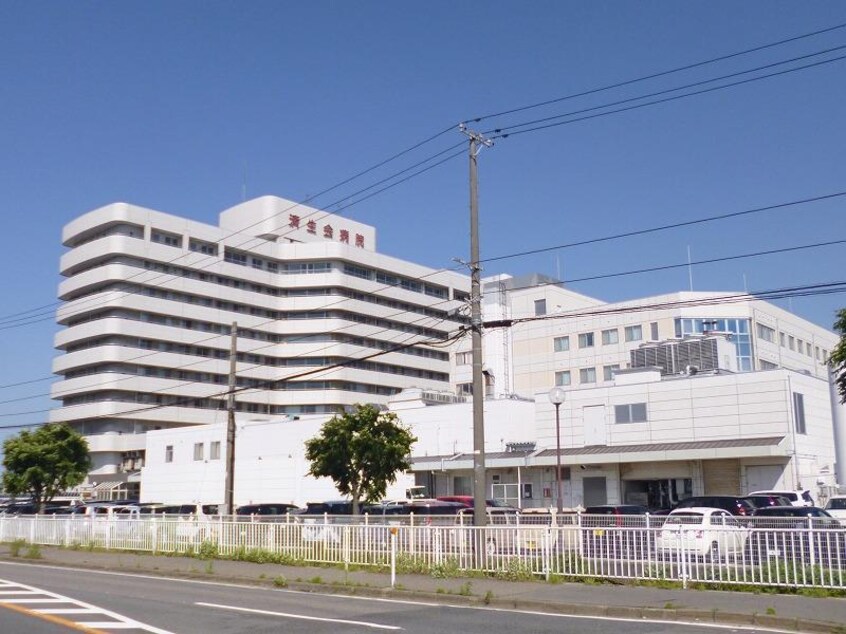 済生会新潟病院(病院)まで1103m キャトルセゾンＡ・Ｂ棟