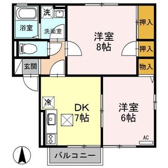間取図 サンモールヴィレッジ
