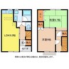 メゾン・エスポワール 2LDKの間取り