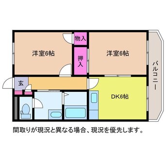 間取図 ラフォーレI