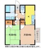 ピュア東青山 2Kの間取り