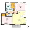 フィロソフィア 2LDKの間取り