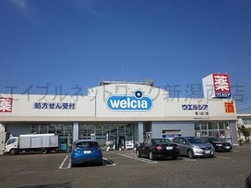 ウエルシア青山店(ドラッグストア)まで850m フィース　ヒュッテ
