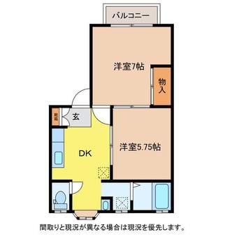 間取図 ぴえ・ど・しゃとん