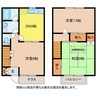 ローレル寺尾 3DKの間取り