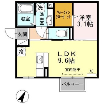 間取図 マリオンIII
