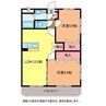 ジュエルＳＫ 2LDKの間取り