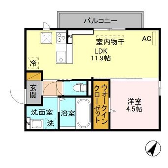 間取図 エスポワール寺尾台