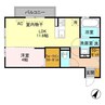 エスポワール寺尾台 1LDKの間取り