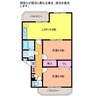 コンフォート弐番館 2LDKの間取り