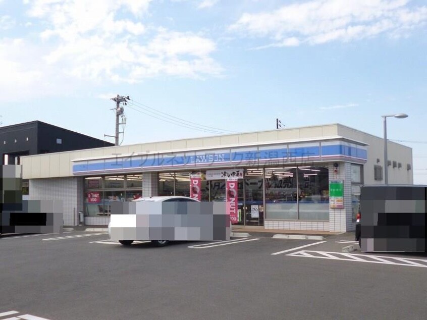 ローソン新潟亀貝店(コンビニ)まで117m スラージュW