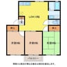 ラ・フォーレシャンブル 3LDKの間取り