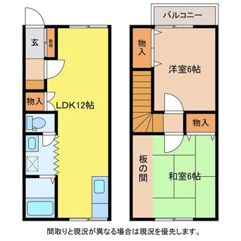 間取図 グランディールII