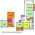 五十嵐中島2丁目間島貸家の間取図