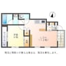 Forair B （フォレアB） 1LDKの間取り