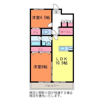 間取図 アドラブール文京町
