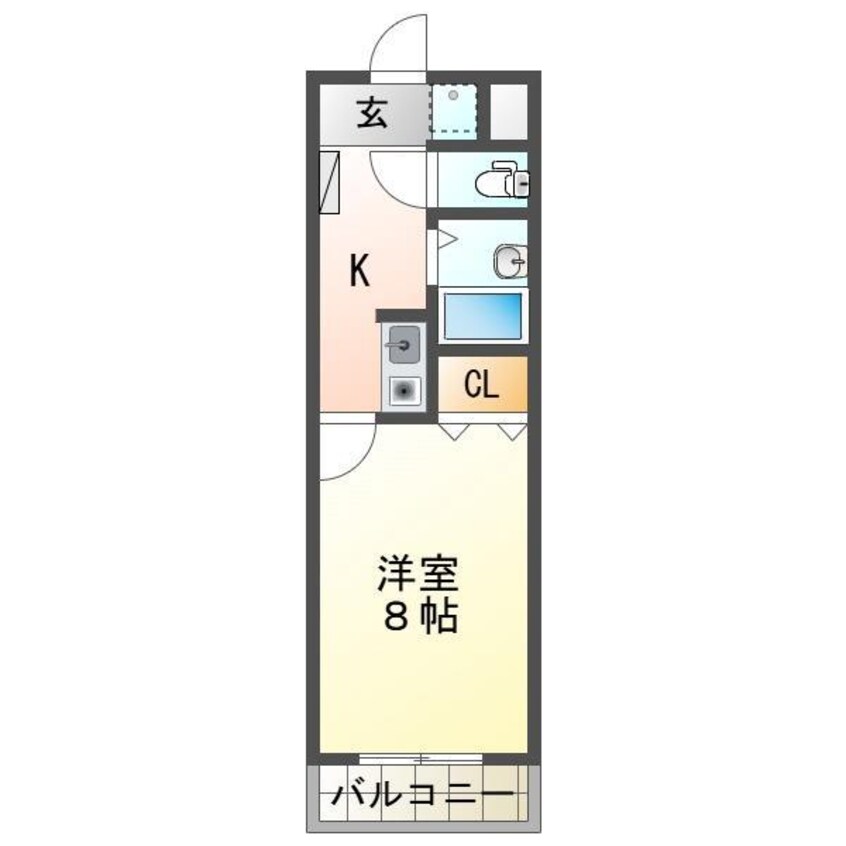 間取図 メゾン・ド・ソレイユ