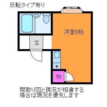 間取図 サウスコート