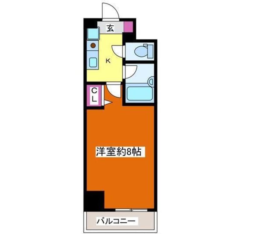 間取図 オセオ弁天