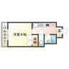北雪ハイツ米山 1Kの間取り