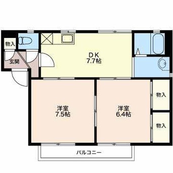 間取図 モンアミ