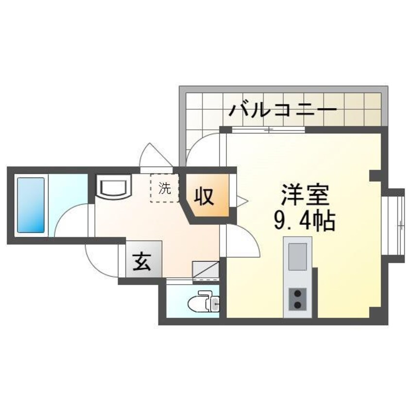 間取図 シエスタ米山