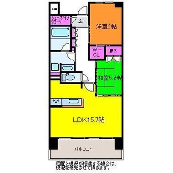 間取図 パストラルハイム萬代橋