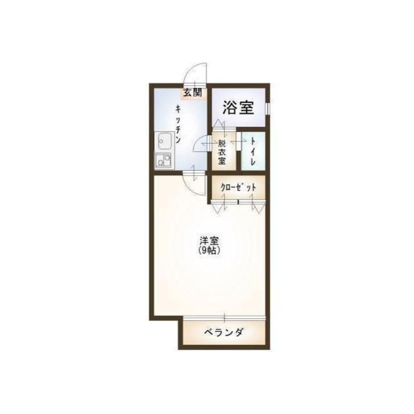 間取図 リバティーＣＯＣＯ