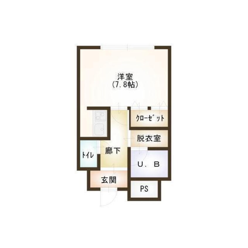 間取図 ベルトピア新潟２１（花町）