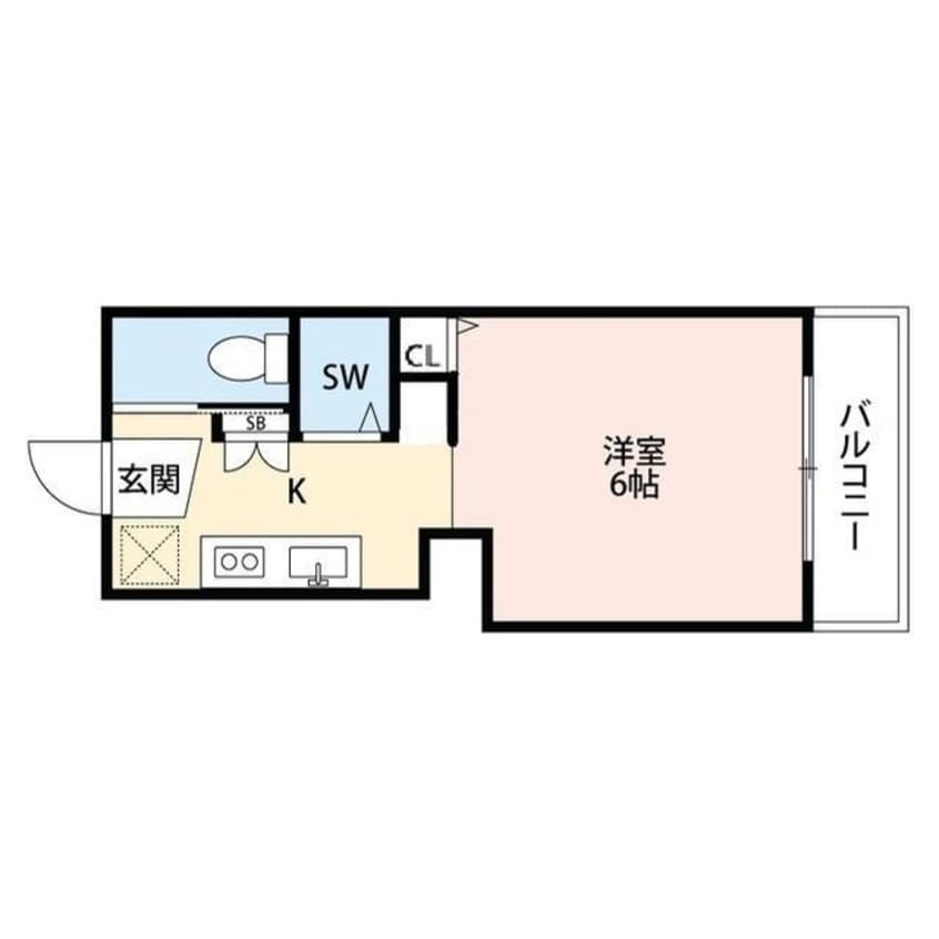 間取図 ハイツＶ