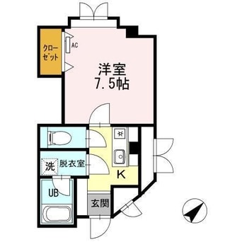 間取図 ウエルネス万代