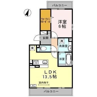 間取図 レイクサイドＡ棟