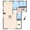 メゾン片山 1Rの間取り
