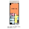 アメニティ万代 1Kの間取り