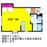 ローゼンクローネ米山 1Rの間取り