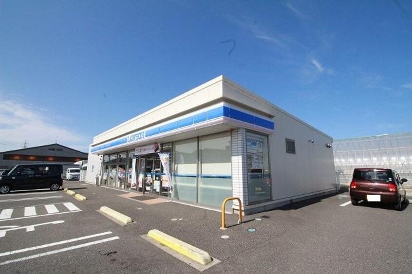 ローソン新潟鳥屋野店(コンビニ)まで507m グレイスＳＫ