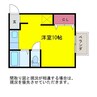 ラフォーレ東幸 1Rの間取り