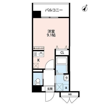 間取図 ＣＵＥＳ米山