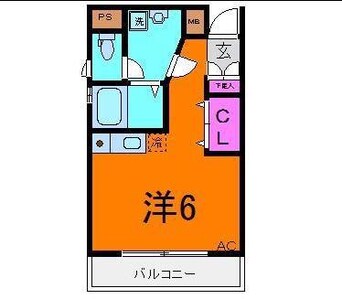 間取図 サンシャルム万代